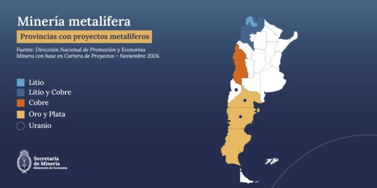proyectos mineros en Argentina