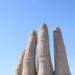 Escultura "Mano del Desierto" de Mario Irarrázabal al sur de Antofagasta. Foto: Cedida