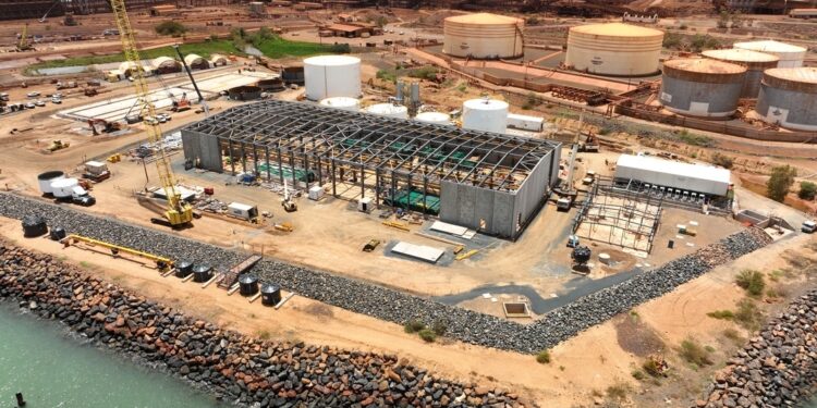 Rio Tinto y el Gobierno australiano se asocian para expandir la gran planta desaladora de Dampier