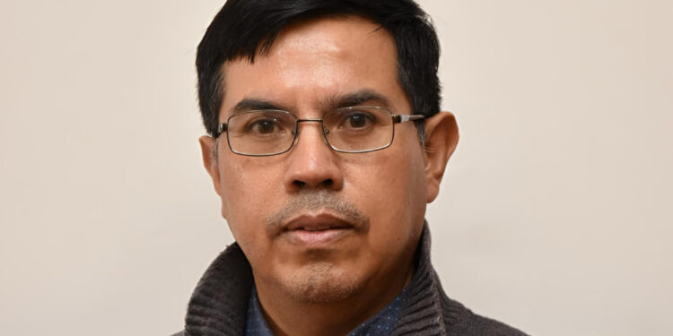 Dr. Danny Guzmán Méndez, académico del Departamento de Metalurgia de la U. de Atacama. Créditos: cedida