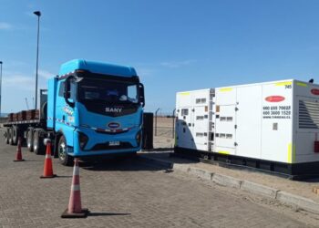Camión eléctrico Codelco SANY