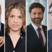 De izquierda a derecha: Bracey Wilson, ingeniero comercial; Carmen Luz Assadi, periodista; Julio Pertuzé, ingeniero civil y exsubsecretario de Economía; Raúl Figueroa, exministro de Educación. Créditos: cedida.