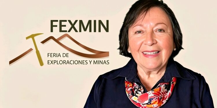 Patricia Narváez, presidenta de FEXMIN 2026. Créditos: cedida