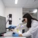Pruebas de laboratorio para validar tecnologías mineras. Crédito: cedida.