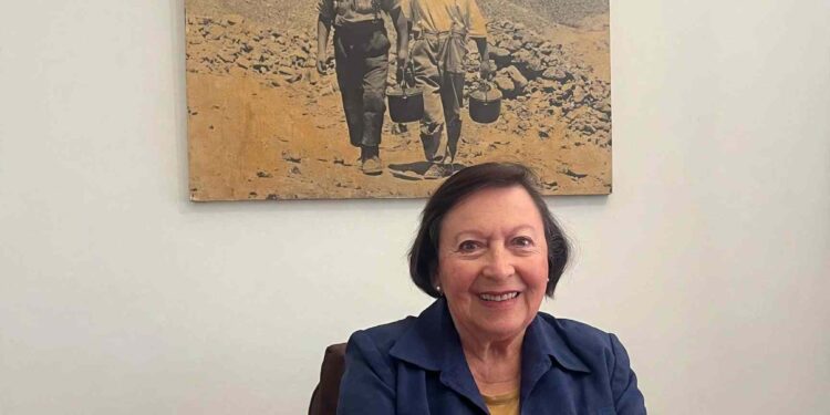 Presidenta de FEXMIN, Patricia Narváez