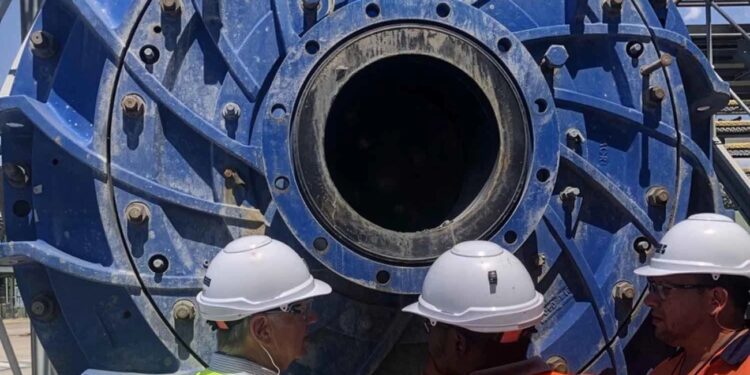 "bomba de circuito de molienda WARMAN MCR² de Weir"