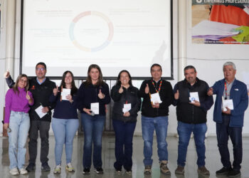 alt: "Comité Ejecutivo con mayoría de mujeres en la División Gabriela Mistral de Codelco"