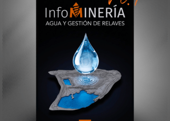 alt: "primera edición impresa de InfoMINERÍA, revista Agua y Gestión de Relaves"