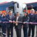 alt: "buses eléctricos de Codelco Ventanas, 100% de electromovilidad en el transporte de trabajadores"