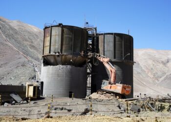 alt: "primer cierre de faena de Codelco en la ex Planta de Secado de Llanta, División Salvador"