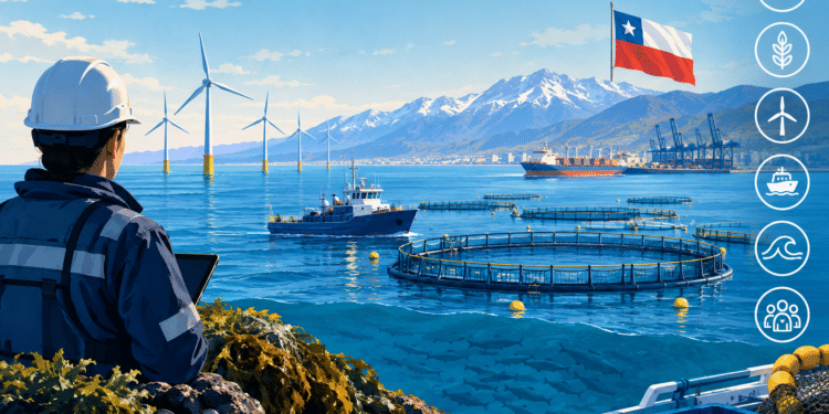 alt: "columna sobre la Economía Azul y el desafío de Chile en el mar"