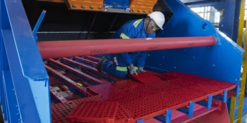 alt: "panel de medios de harneado ENDURON de Weir para la minería"